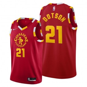 Dres Cleveland Cavaliers Damyean Dotson 21 Nike 2021-22 City Edition Swingman